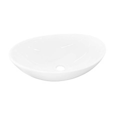 FRESSA Умивальник накладний без отвору під змішувач 41x33x14,5, glossy white