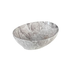 FRESSA Умивальник накладний без отвору під змішувач 41x33x14,5, matt brown stone