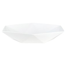 PRISA Умивальник накладний без отвору під змішувач 56x37x13, glossy white