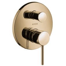 Змішувач Axor Starck Pin прихованого монтажу ванна/душ, Brushed Gold Optic 10416250