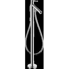 Змішувач Axor Starck для ванни підлоговий, ручка Pin, Chrome 10456000