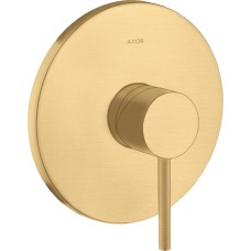 Змішувач Axor Starck Pin прихованого монтажу для душу, Brushed Gold Optic 10616250