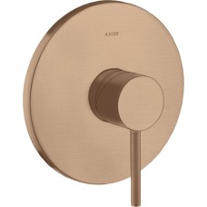 Змішувач Axor Starck Pin прихованого монтажу для душу Brushed Red Gold 10616310