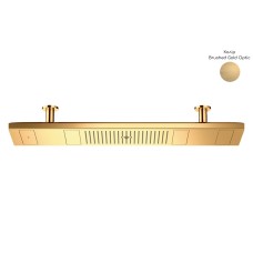 Верхній душ Axor ShowerHeaven 1200х300 4jet без підсвітки, Brushed Gold Optic (10637250)