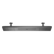 Верхній душ Axor ShowerHeaven 1200х300 4jet без підсвітки, Brushed Black Chrome (10637340)