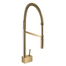Змішувач Axor Starck 240 Semi-Pro для кухні (10820990), Polished Gold Optic