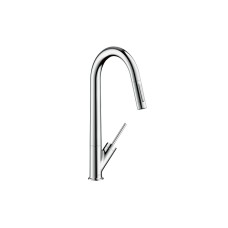 Змішувач Axor Starck 270 для кухні з витяжним виливом, Chrome (10821000)