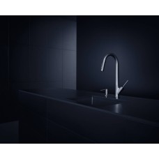 Змішувач Axor Starck 270 для кухні з витяжним виливом, Polished Gold Optic (10821990)