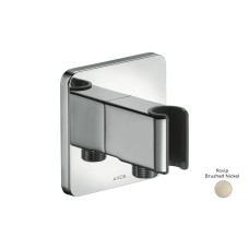 Шлангове під'єднання AXOR Fixfit Porter з тримачем, Brushed Nickel 11626820