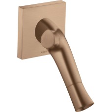 Змішувач Axor Starck Organic для умивальника зі стіни Brushed Red Gold 12015310