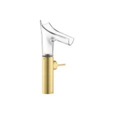 Змішувач Axor Starck V 220 для умивальника, Brushed Brass 12114950