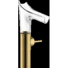 Змішувач Axor Starck V 220 см для умивальника, Polished Gold Optic 12114990