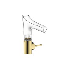Змішувач Axor Starck V 140 Bevel Cut для умивальника, Polished Gold Optic 12123990
