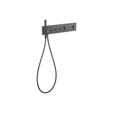 Tермостатичний модуль AXOR ShowerComposition на 3 функції 540/110, Brushed Black Chrome 12572340