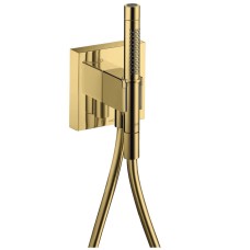 Набір Porter Axor 120х120 см з лійкою 2jet та шлангом 1.25 Polished Gold Optic (12626990)