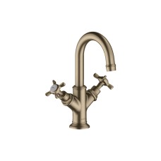 Змішувач Axor Montreux 160 для умивальника двохвентильний 16505820, Brushed Nickel