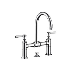 Змішувач Axor Montreux 220 для умивальника двохвентильний Lever, Chrome 16511000