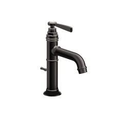 Змішувач Axor Montreux 100 для умивальника Lever, Brushed Black Chrome 16515340