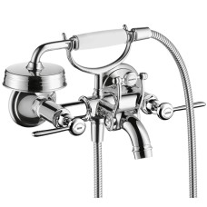Змішувач Axor Montreux для ванни двох вентильний Lever, Chrome 16551000