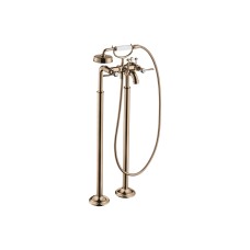 Змішувач Axor Montreux для ванни підлоговий двохвентильний Lever 16553300, Polished Red Gold