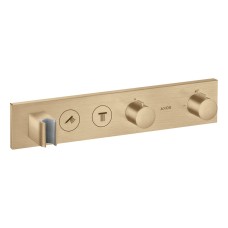 Термостат для 2-х споживачів Axor Select, прихований монтаж, Brushed Bronze 18355140