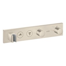 Термостат для 2-х споживачів Axor Select, прихованого монтажу, Brushed Nickel 18355820
