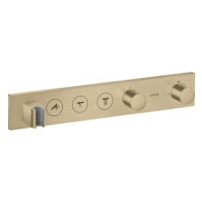 Термостат для 3-х споживачів Axor Select прихований монтаж, Brushed Bronze 18356140