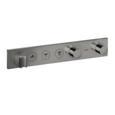 Термостат для 3-х споживачів Axor Select прихований монтаж, Polished Black Chrome 18356330