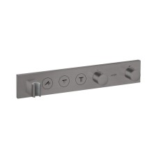 Термостат для 3-х споживачів Axor Select прихований монтаж, Brushed Black Chrome 18356340