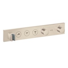 Термостат для 3-х споживачів Axor Select прихований монтаж, Brushed Nickel 18356820