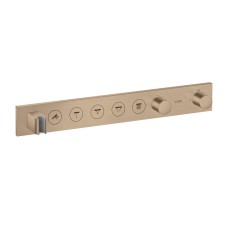 Термостат для 5-х споживачів AXOR Select прихований монтаж Brushed Red Gold 18358310