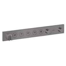 Термостат для 5-х споживачів AXOR Select прихований монтаж Brushed Black Chrome 18358340