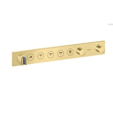 Термостат для 5-х споживачів AXOR Select прихований монтаж Brushed Brass 18358950