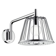 Верхній душ Axor LampShower 275 1jet з настінним тримачем, Chrome (26031000)