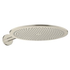 Верхній душ Axor 350 1jet P з тримачем, Brushed Nickel (26034820)