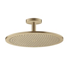 Верхній душ Axor 350 1jet P з тримачем зі стелі, Brushed Bronze (26035140)
