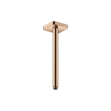 Кронштейн для верхнього душу AXOR Softsquare зі стелі 300 мм, Polished Red Gold (26966300)