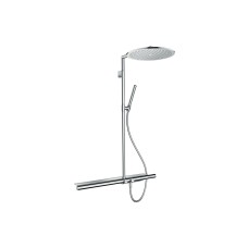 Душова система AXOR Showerpipe з термостатом 800 і верхнім душем 350 1jet, Chrome (27984000)