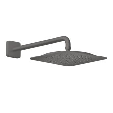 Верхній душ Axor Citterio C 270х270 1jet EcoSmart+ P зі стіновим кронштейном, Brushed Black Chrome (28791340)