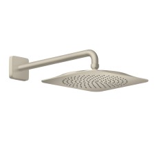 Верхній душ Axor Citterio C 270х270 1jet EcoSmart+ P зі стіновим кронштейном, Brushed Nickel (28791820)