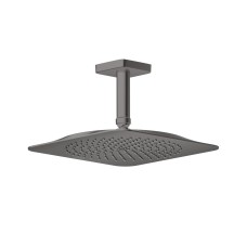 Верхній душ Axor Citterio C 270х270 1jet P зі стельовим кронштейном 100 мм, Polished Black Chrome (28792330)