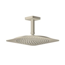 Верхній душ Axor Citterio C 270х270 1jet P зі стельовим кронштейном 100 мм, Brushed Nickel (28792820)