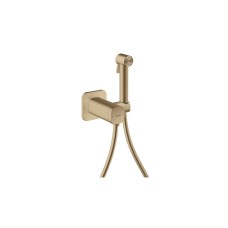 Комплект гігієнічного душу AXOR E на змішану воду, Brushed Bronze (29243140)
