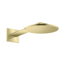 Верхній душ Axor 250 1jet з тримачем, Brushed Brass (35284950)