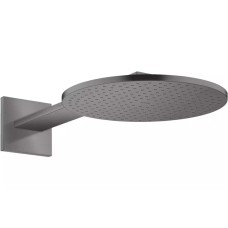 Верхній душ Axor 300 1jet P з тримачем, Brushed Black Chrome  (35300340)