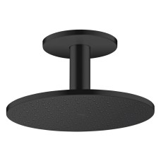 Верхній душ Axor 300 1jet P з тримачем до стелі, Matt Black (35301670)