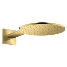 Верхній душ Axor 300 2jet P з тримачем, Polished Gold Optic (35303990)