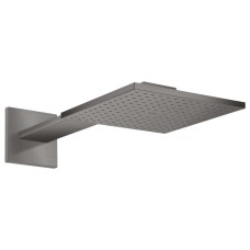 Верхній душ Axor 250х250 1jet P з тримачем, Brushed Black Chrome (35306340)