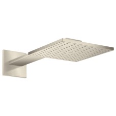 Верхній душ Axor 250х250 1jet P з тримачем, Brushed Nickel (35306820)