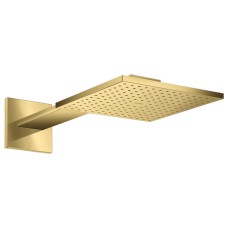 Верхній душ Axor 250х250 1jet P з тримачем, Polished Gold Optic (35306990)